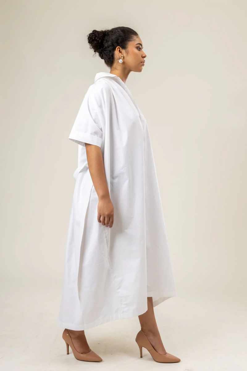 ZORA DRESS by Doodlage in white color for women Worldwide