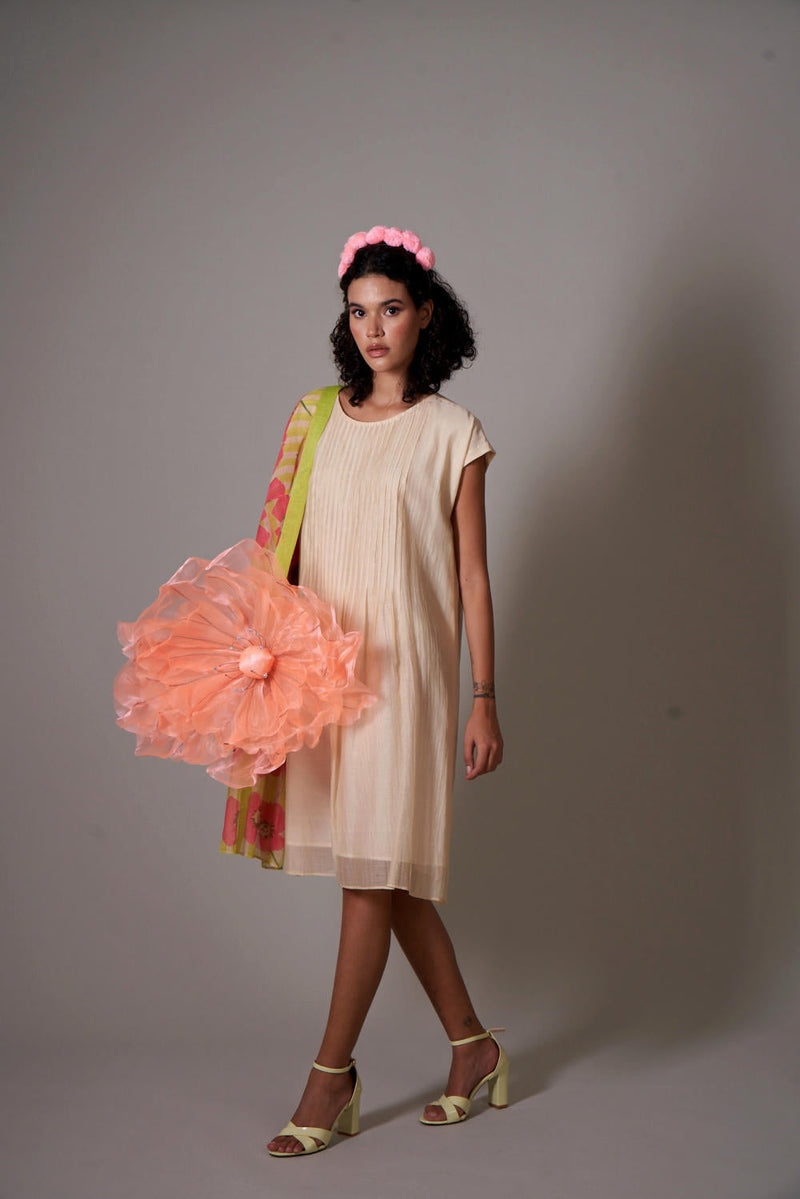 Erika mul cotton silk co-ord set silk by Priti Prashant for women Worldwide