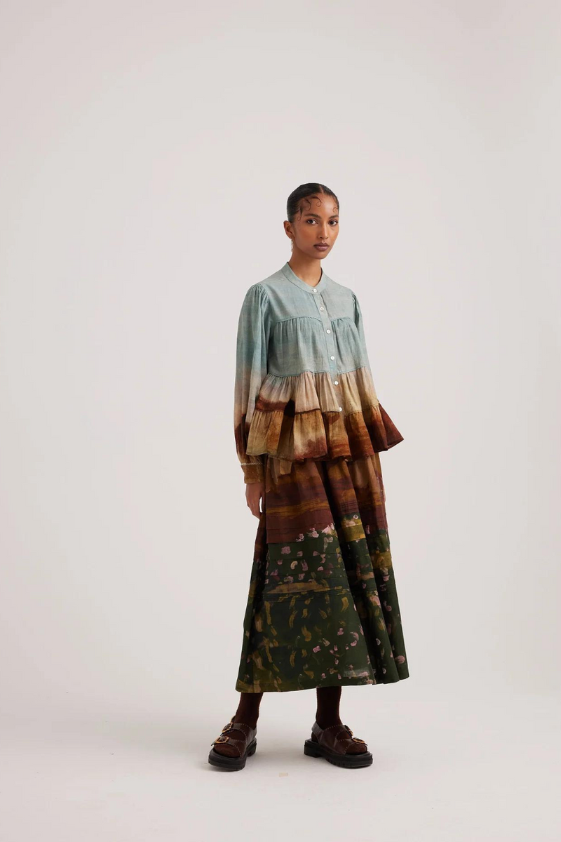 Tier Top-Blotch cotton by CORD for women Worldwide