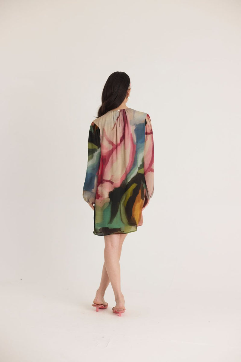 TILLY SHORT DRESS mul by Yam in multi color for women Worldwide