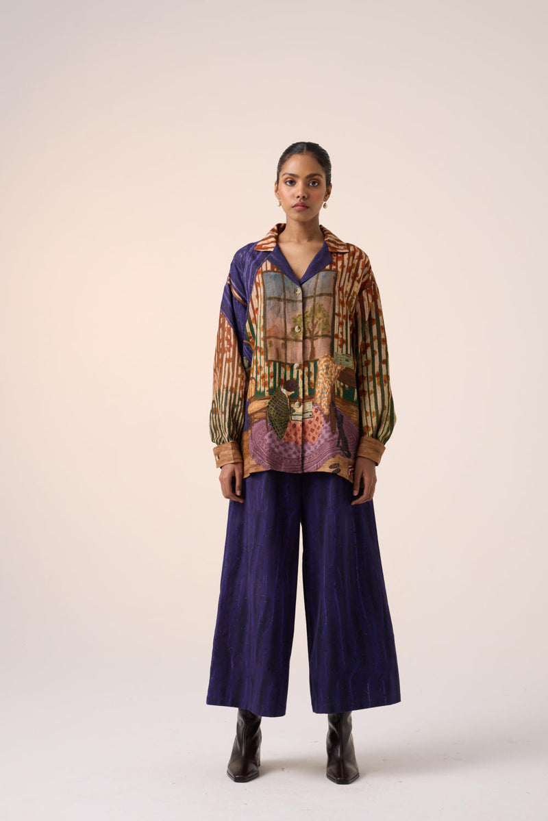 A-LINE SHIRT -HOME ALONE cotton by CORD for women Worldwide