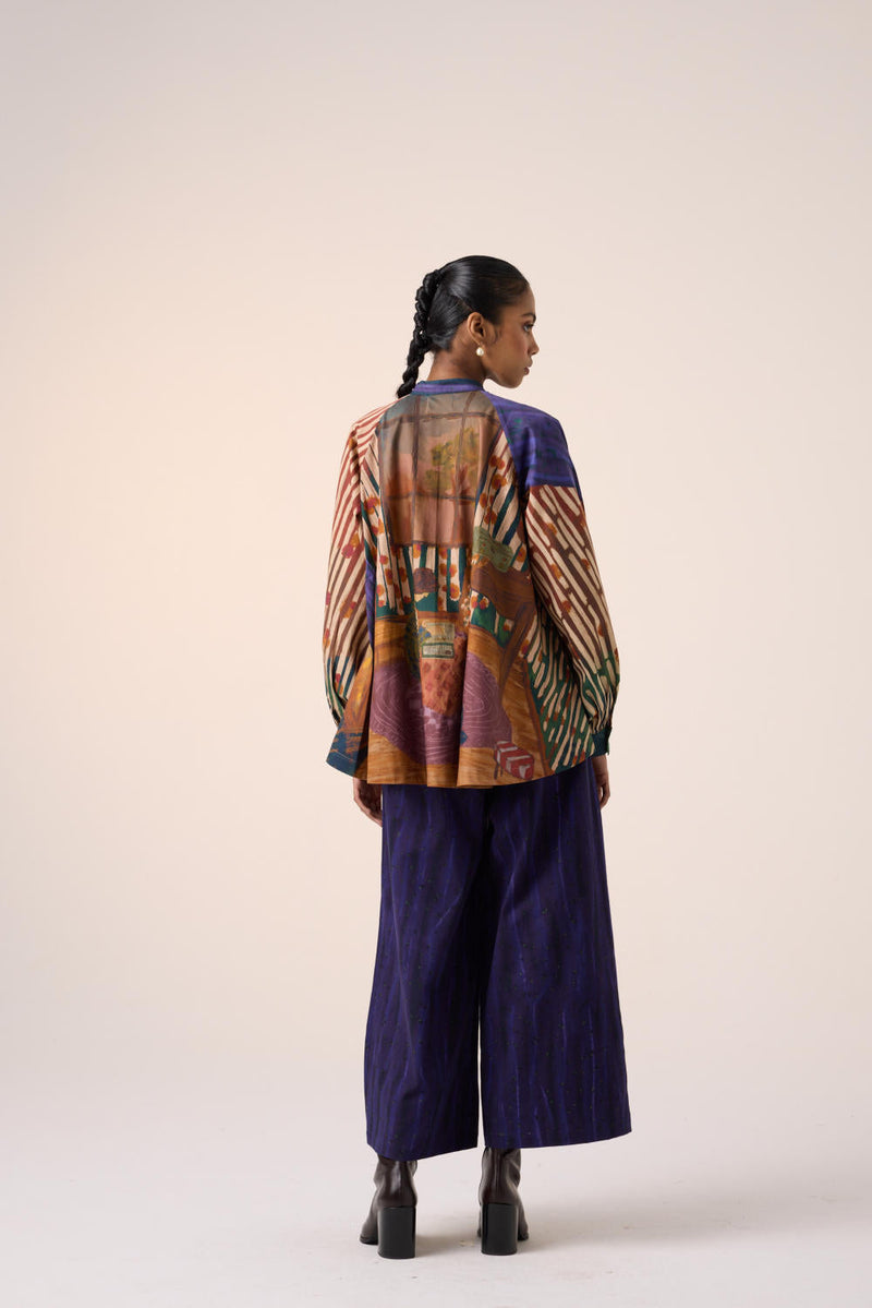 A-LINE SHIRT -HOME ALONE cotton by CORD for women Worldwide