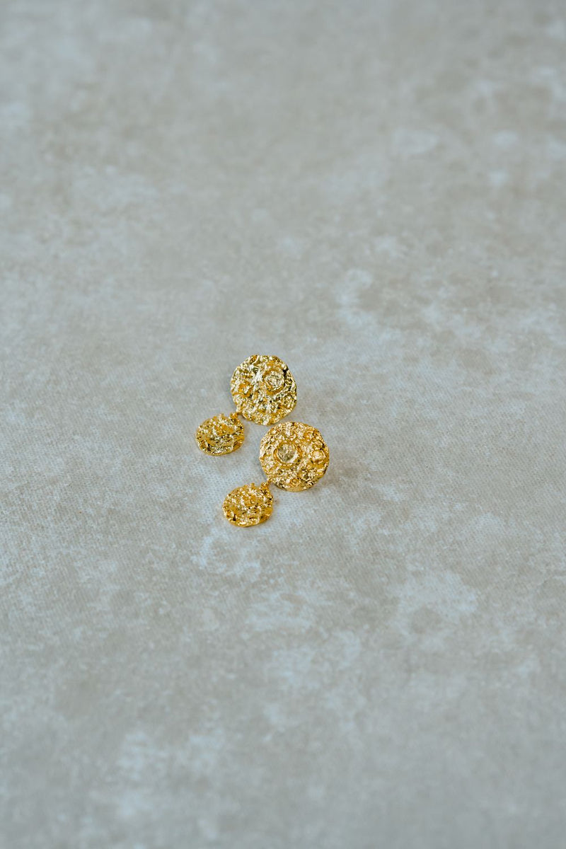 Do Chaand Earrings by Aarjavee for women Worldwide