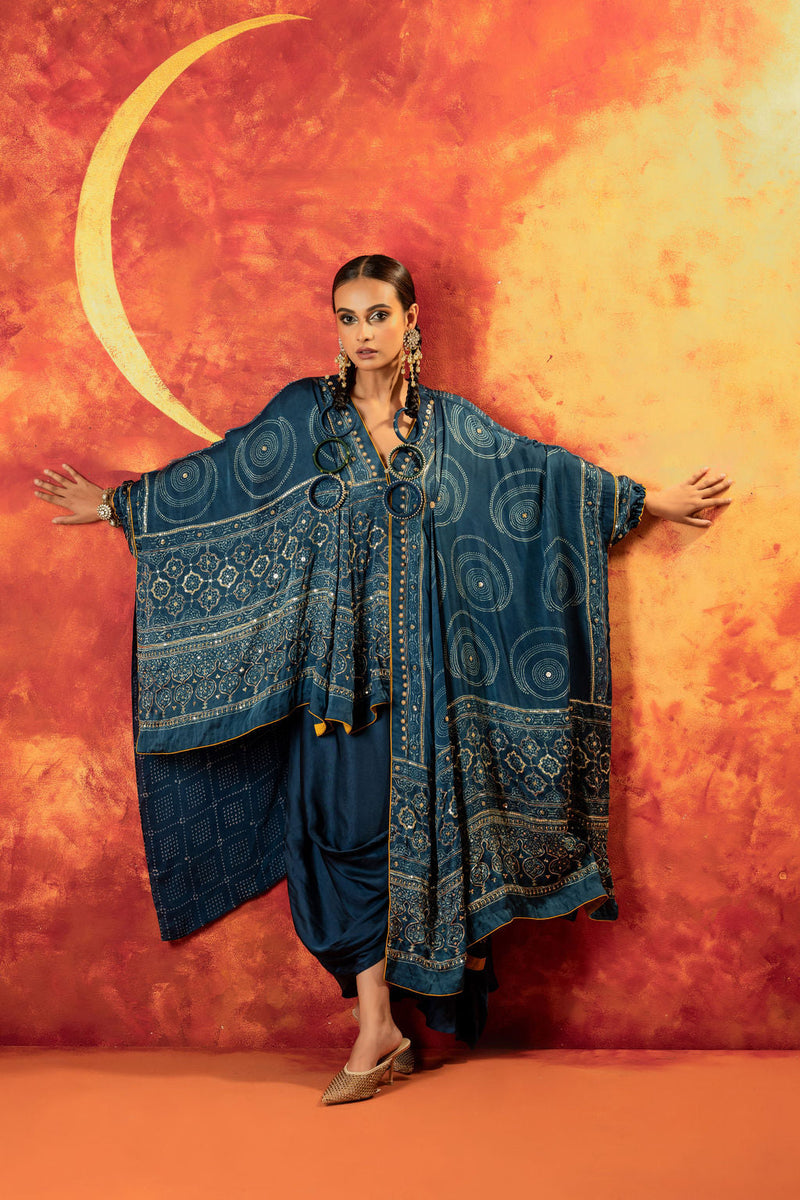 Masbah Kaftan Tunic with Skirt