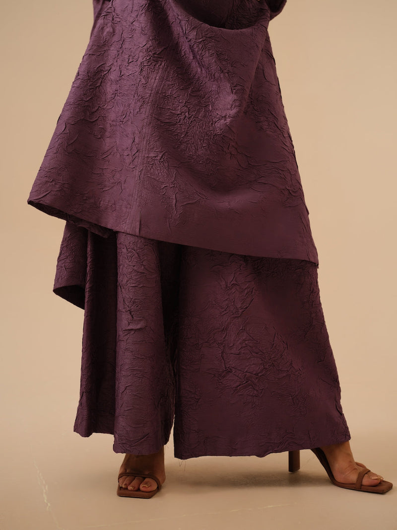 Brook Tunic-Lilac crushed silk kaftans and tunics by Stoique in lilac for women Worldwide