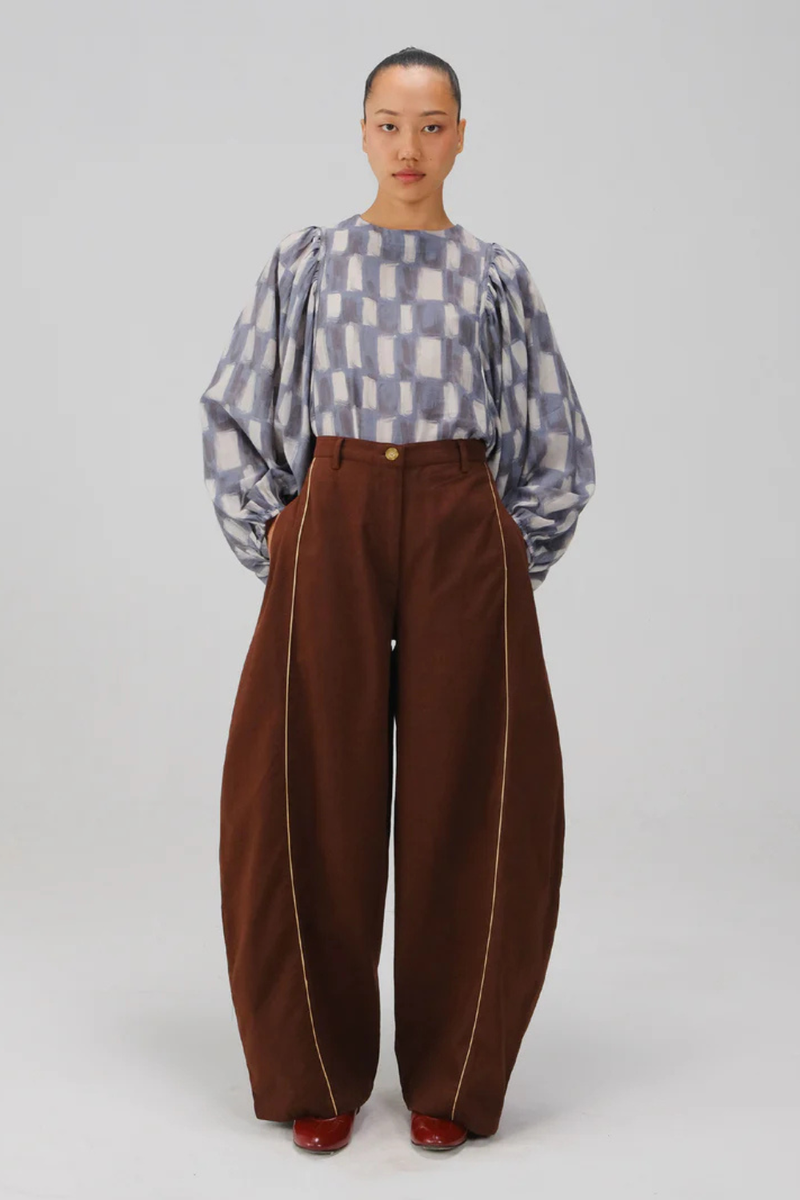 ANA SET-B&W Checks cotton by CORD for women Worldwide