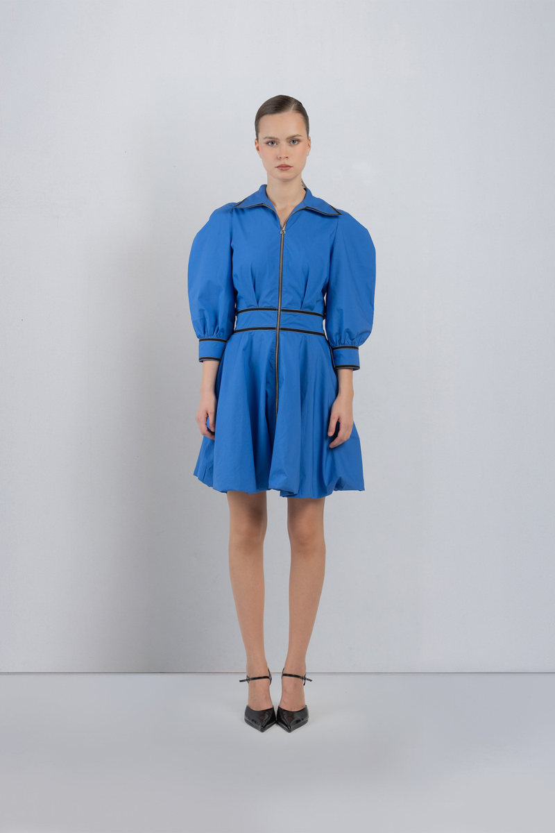 ANNAS DRESS - Azure dress by Leh Studios in azure for women Worldwide