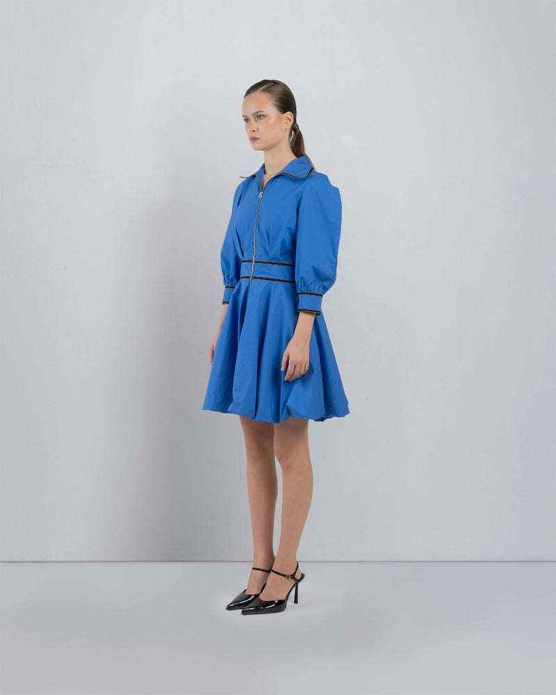 ANNAS DRESS - Azure dress by Leh Studios in azure for women Worldwide