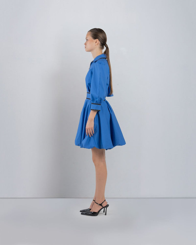 ANNAS DRESS - Azure dress by Leh Studios in azure for women Worldwide