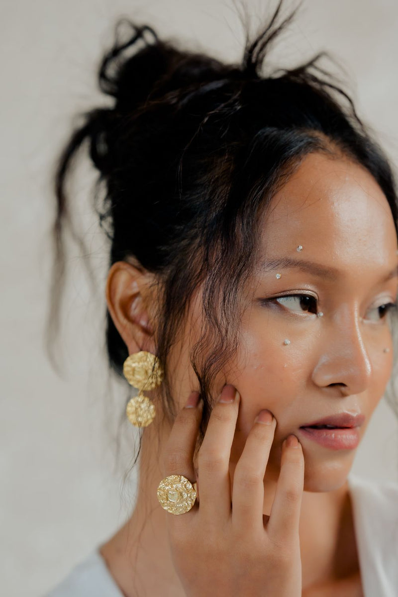 Chota Chaand Ring by Aarjavee for women Worldwide