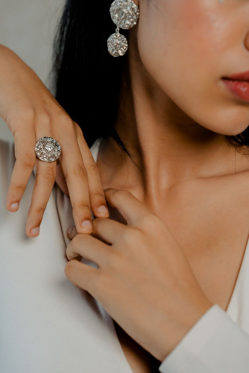 Chota Chaand Ring by Aarjavee for women Worldwide