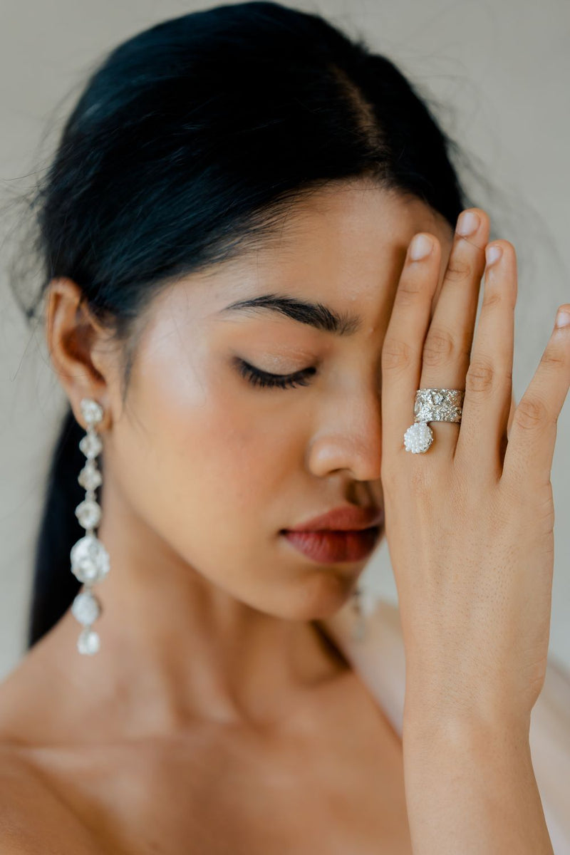 Chaand pe Daag Ring by Aarjavee for women Worldwide