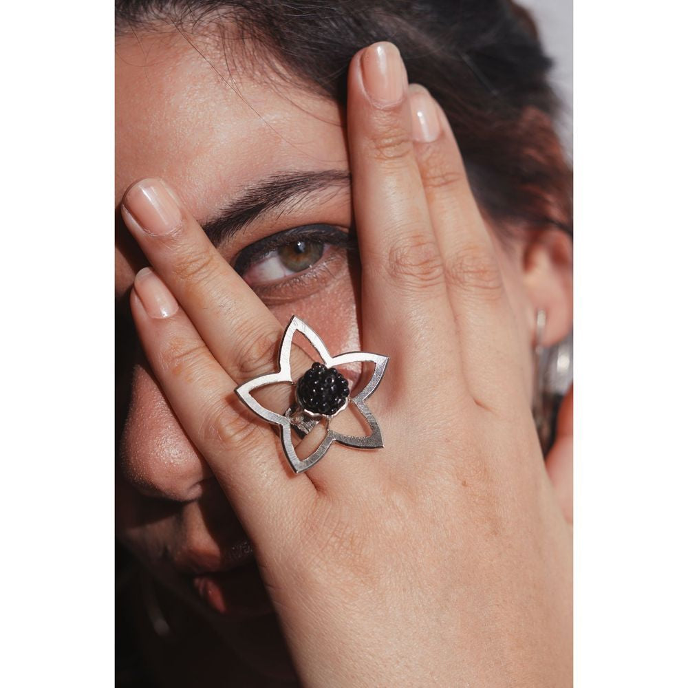 Flower Frame Ring