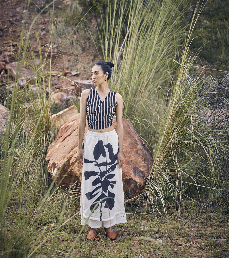 Never-Ending Skirt Trouser Bottoms,Skirts by Khara Kapas for women Worldwide