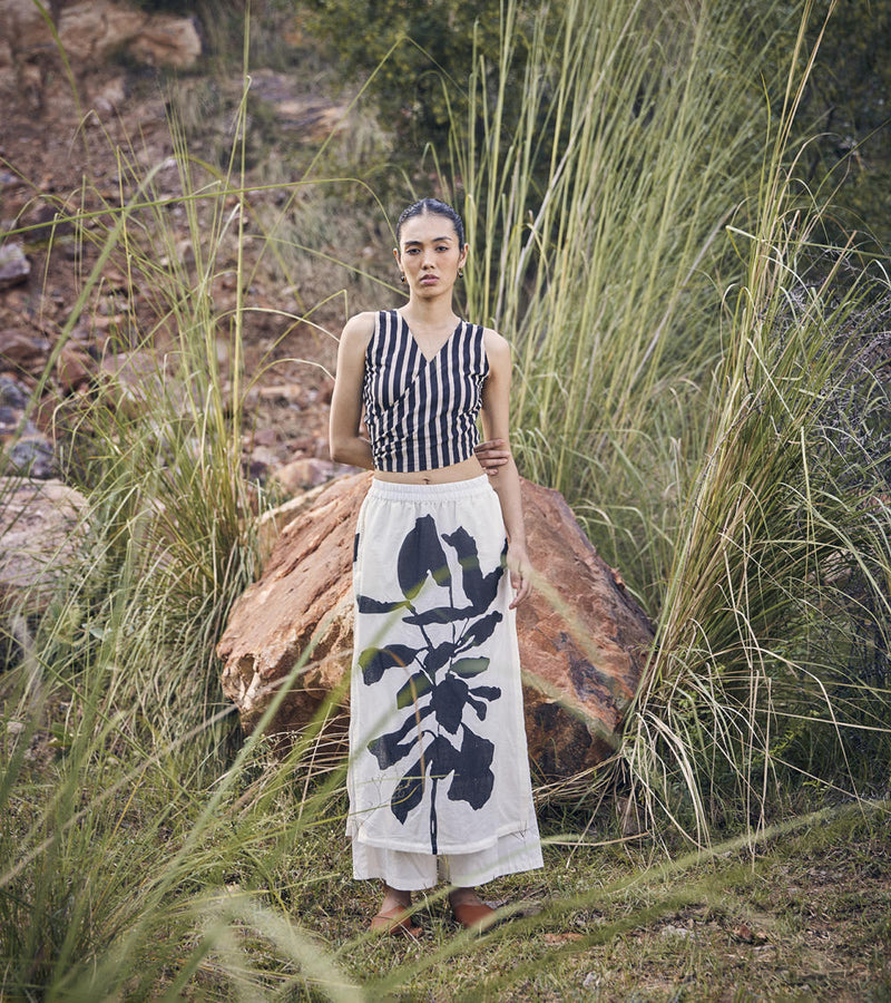 Never-Ending Skirt Trouser Bottoms,Skirts by Khara Kapas for women Worldwide
