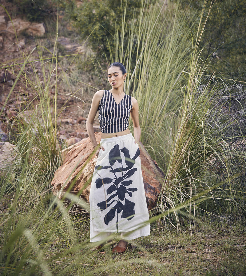 Never-Ending Skirt Trouser Bottoms,Skirts by Khara Kapas for women Worldwide