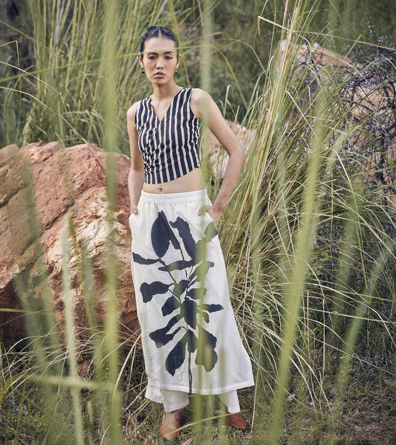 Never-Ending Skirt Trouser Bottoms,Skirts by Khara Kapas for women Worldwide