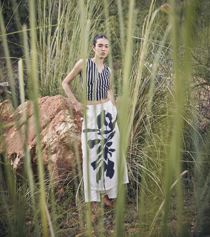 Never-Ending Skirt Trouser Bottoms,Skirts by Khara Kapas for women Worldwide