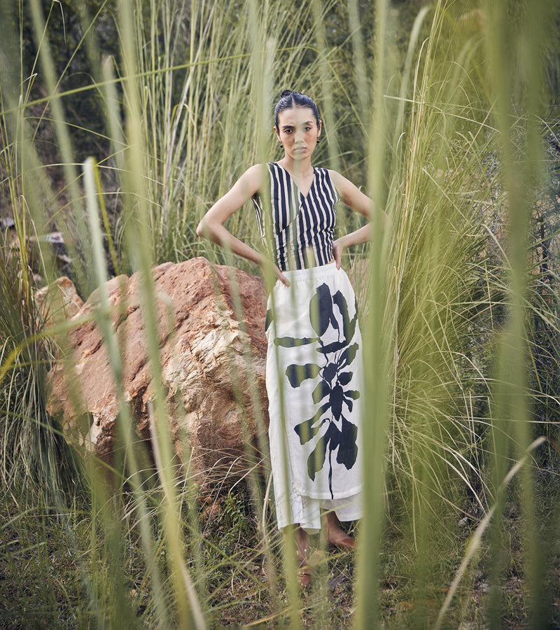 Never-Ending Skirt Trouser Bottoms,Skirts by Khara Kapas for women Worldwide