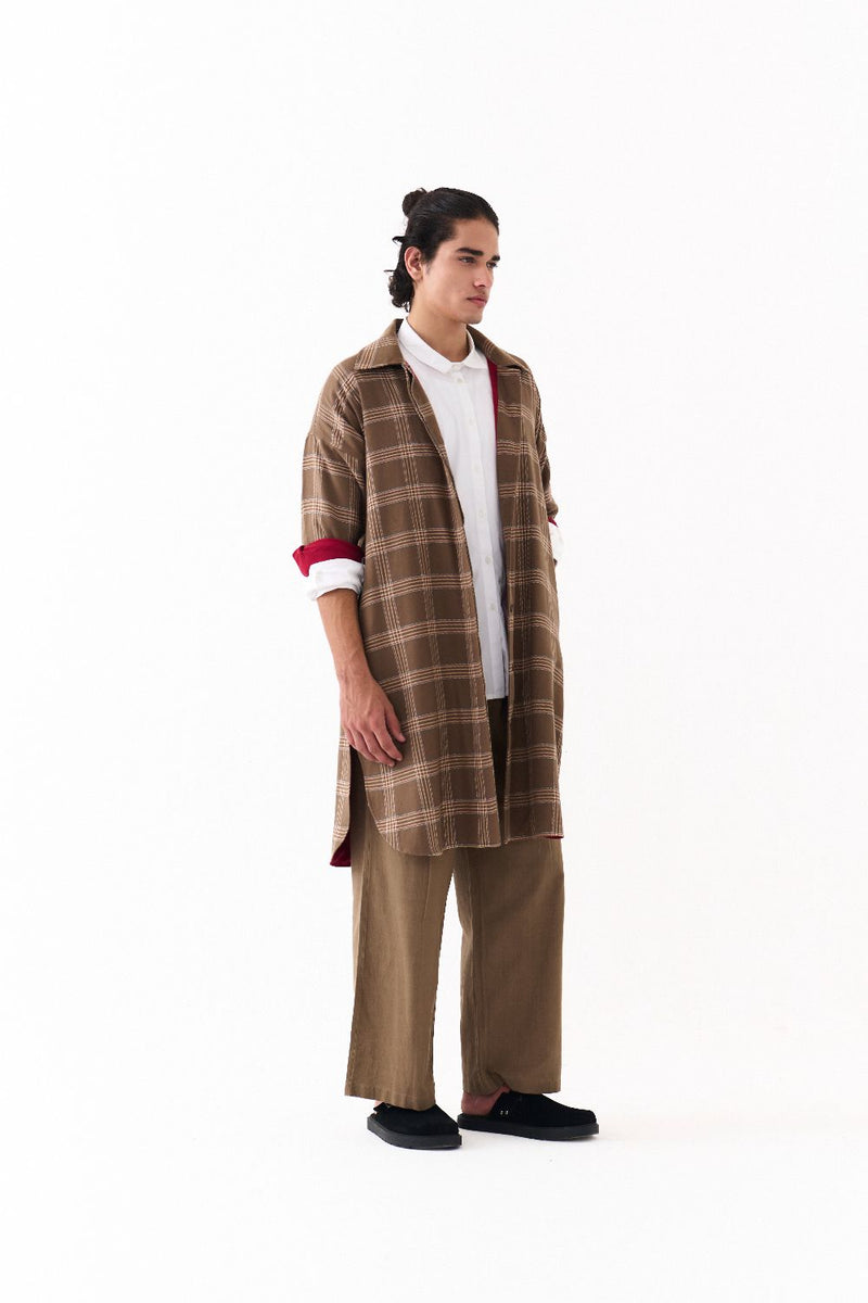 U-HEM JACKET-CEDAR