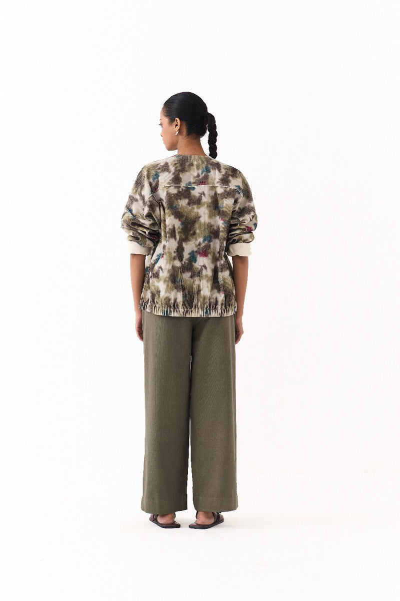 ROUND NECK JUMPER-MULTICOLOUR mul by THREE in multi color for women Worldwide