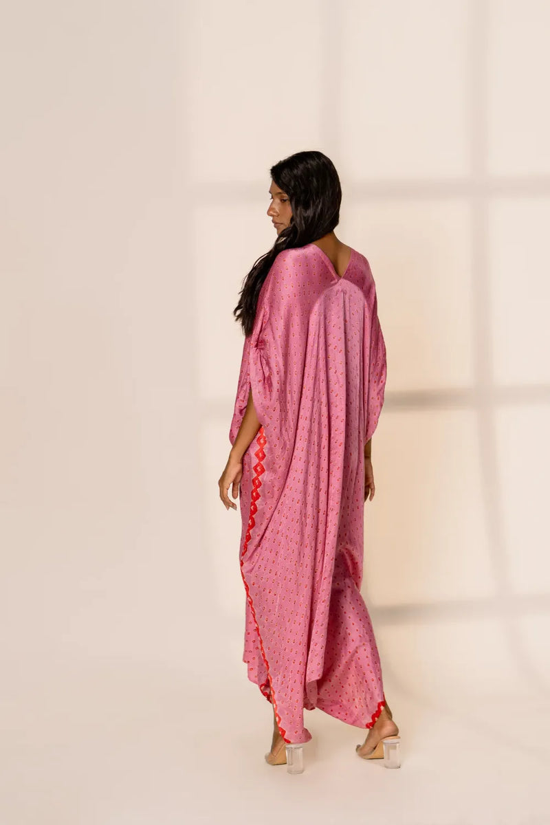 AZUL JUMPSUIT-PINK silk by Dyelogue in pink color for women Worldwide