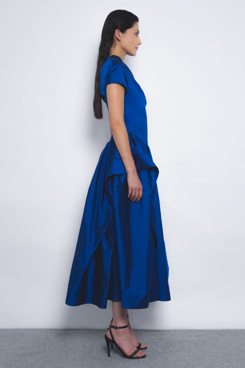 Alae Dress - Lapis by Leh Studios for women Worldwide