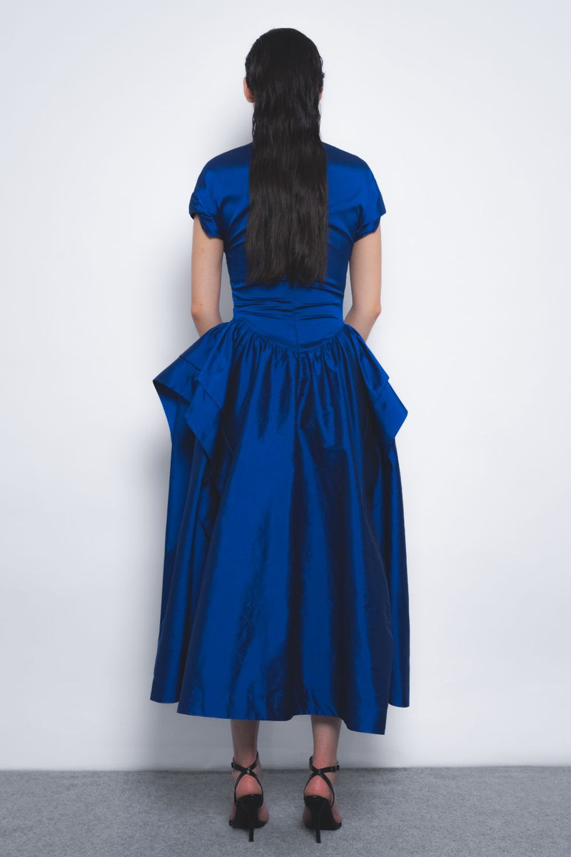 Alae Dress - Lapis by Leh Studios for women Worldwide