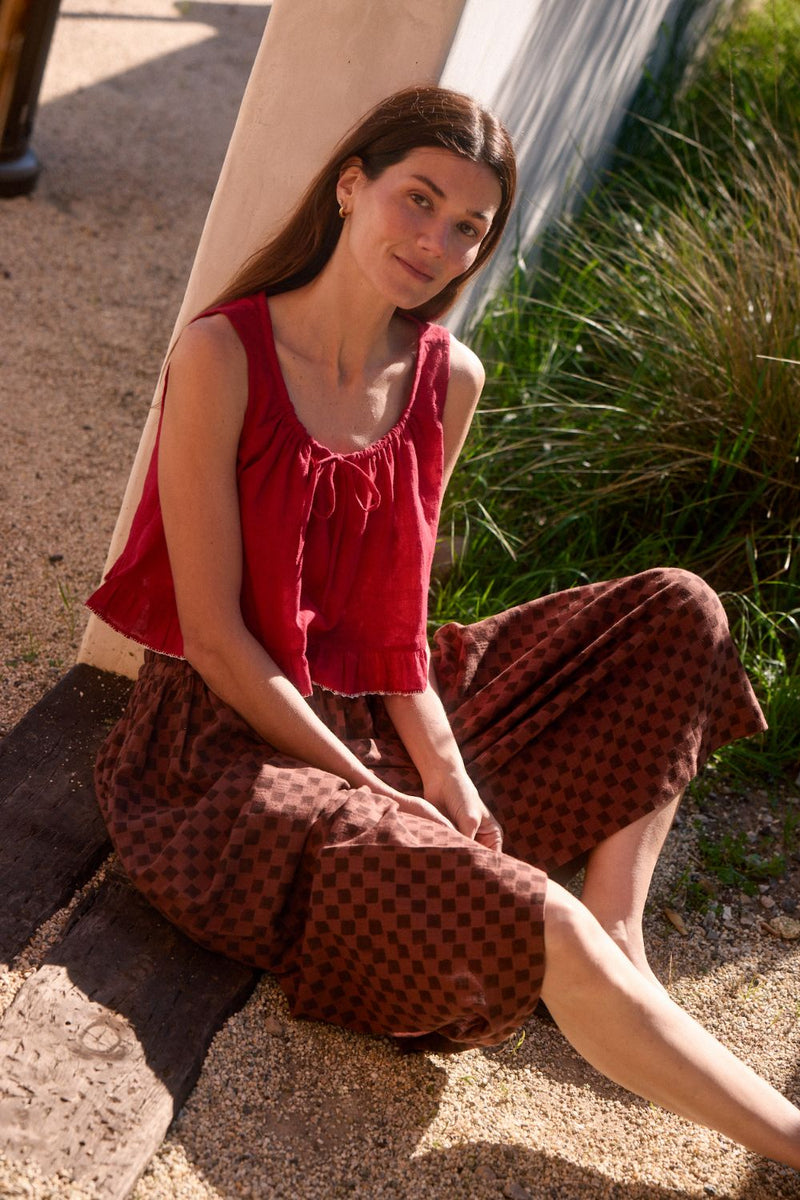 Alice Top – Crimson