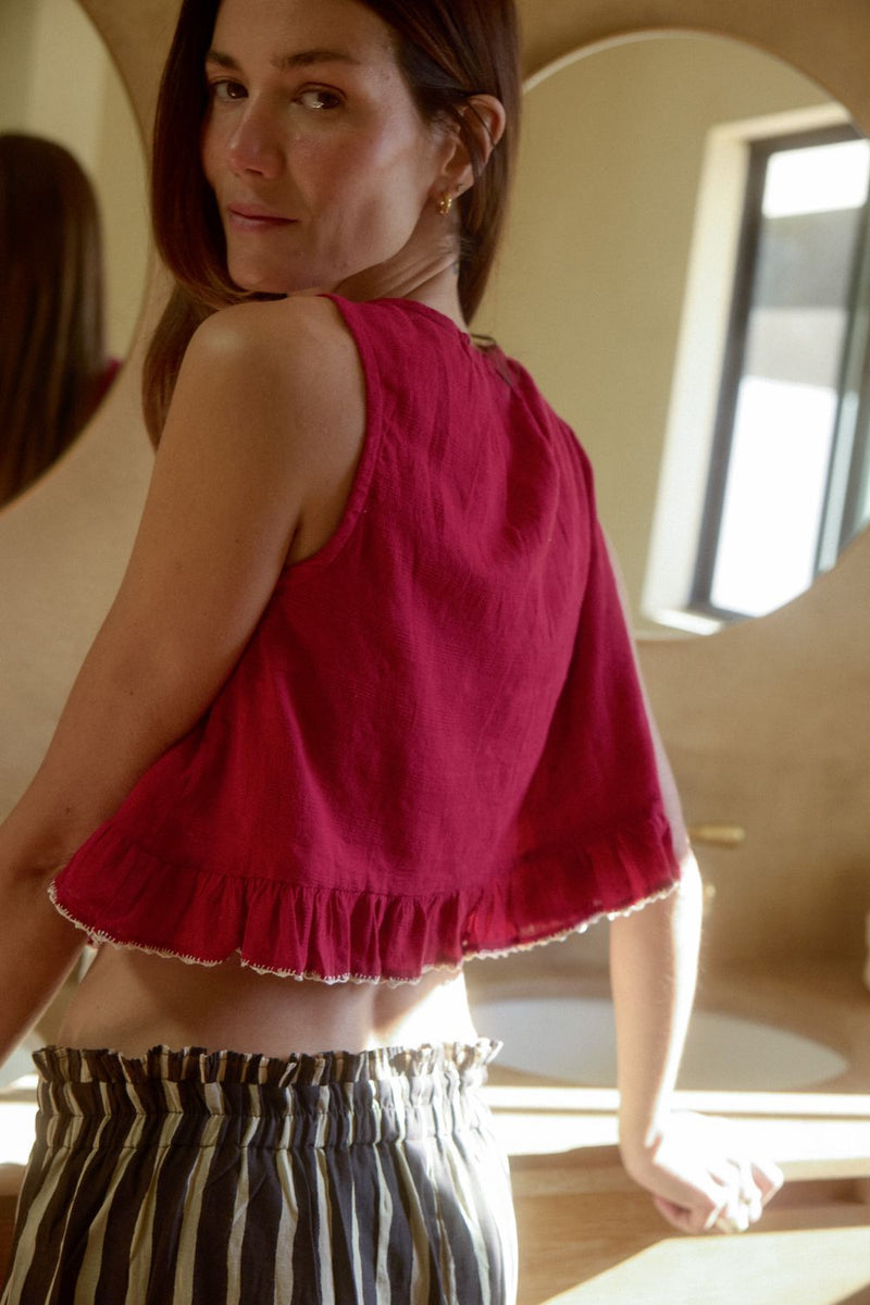 Alice Top – Crimson