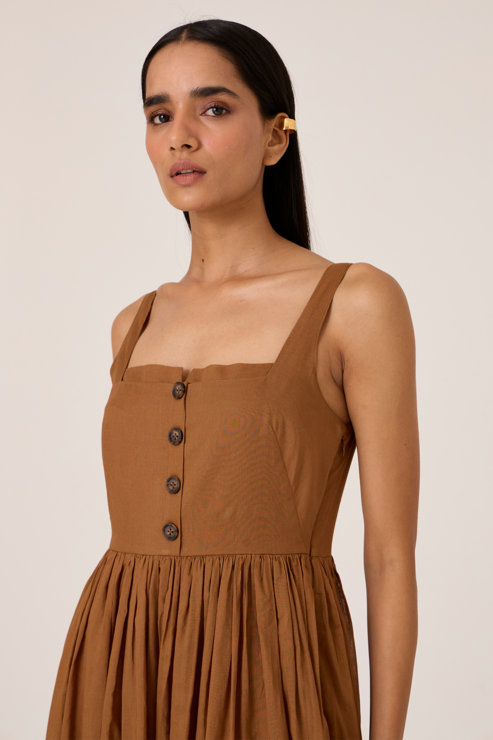 Ari Brown Sleeveless Midi Dress