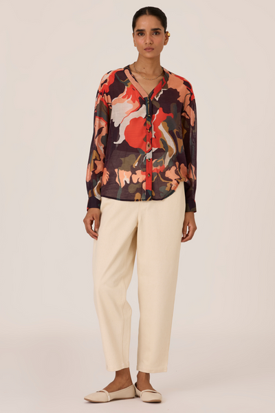 Arwa Rivulet Print Shirt