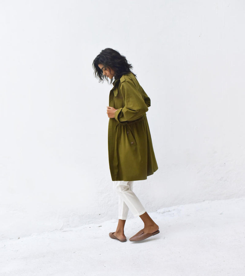 Ash Tree Parka Jacket Jackets & Overlays by Khara Kapas for women Worldwide