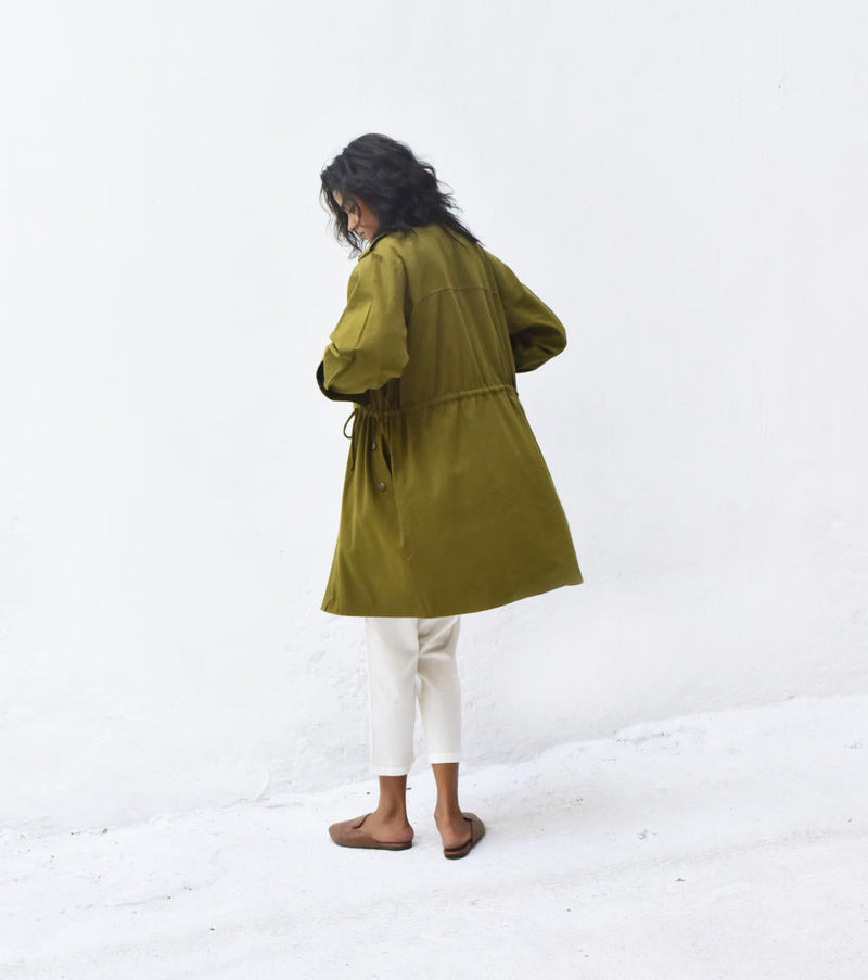 Ash Tree Parka Jacket Jackets & Overlays by Khara Kapas for women Worldwide