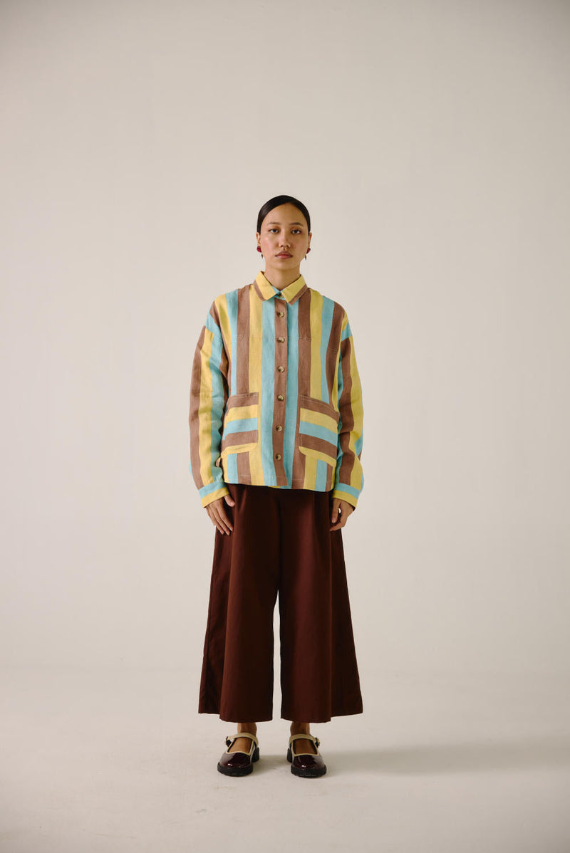 Ava Jacket -Striper Print by CORD for women Worldwide