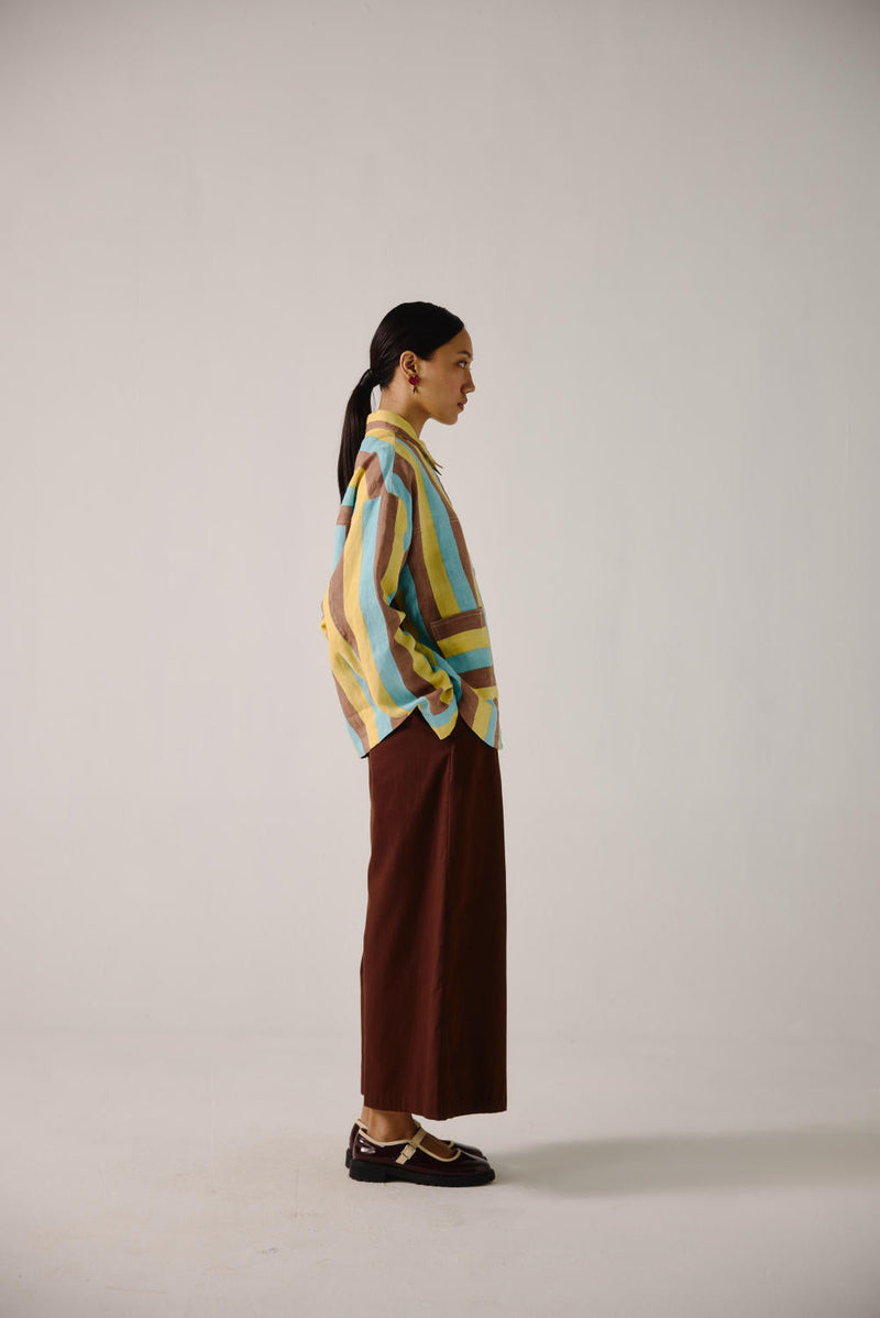 Ava Jacket -Striper Print by CORD for women Worldwide