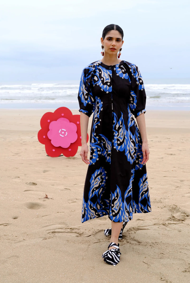 Orca Day Dress poplin by JodiLife for women Worldwide