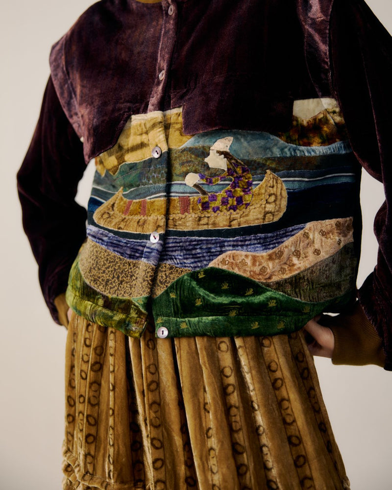 BERT JACKET-Boatride Appl by CORD for women Worldwide