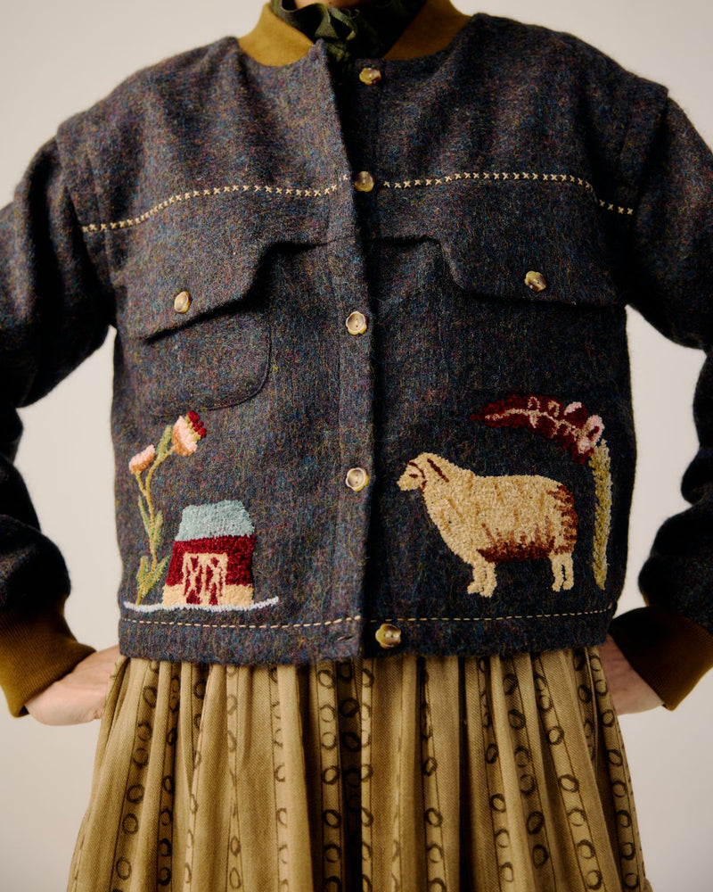 BERT JACKET-Countrysiyde Emb by CORD for women Worldwide