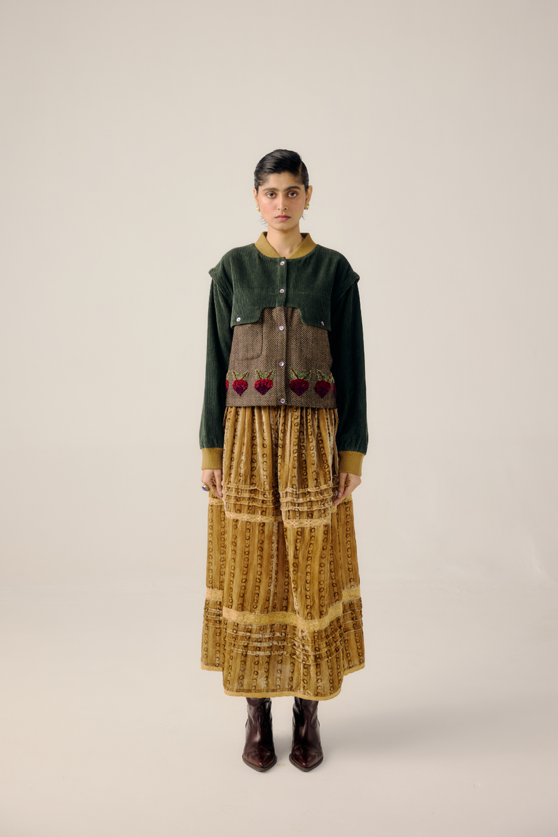 BERT JACKET-Turnip Emb. by CORD for women Worldwide