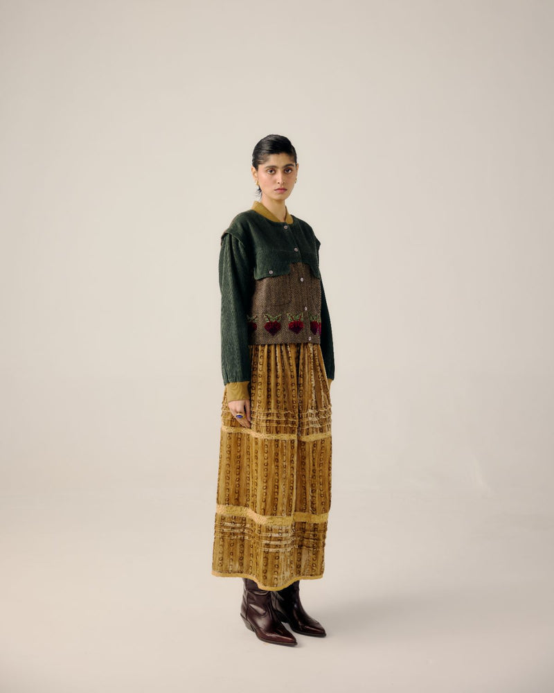 BERT JACKET-Turnip Emb. by CORD for women Worldwide