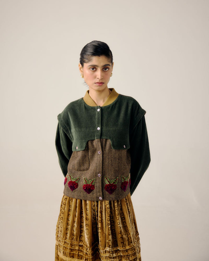 BERT JACKET-Turnip Emb. by CORD for women Worldwide