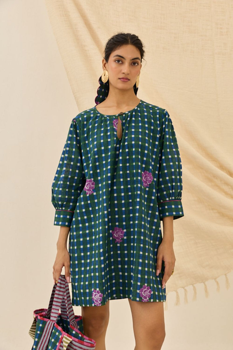 Pakhi Short Dress cotton by JodiLife for women Worldwide