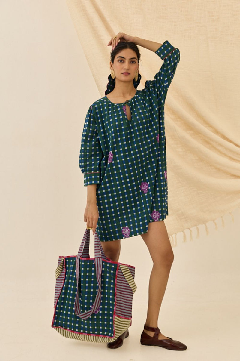 Pakhi Short Dress cotton by JodiLife for women Worldwide