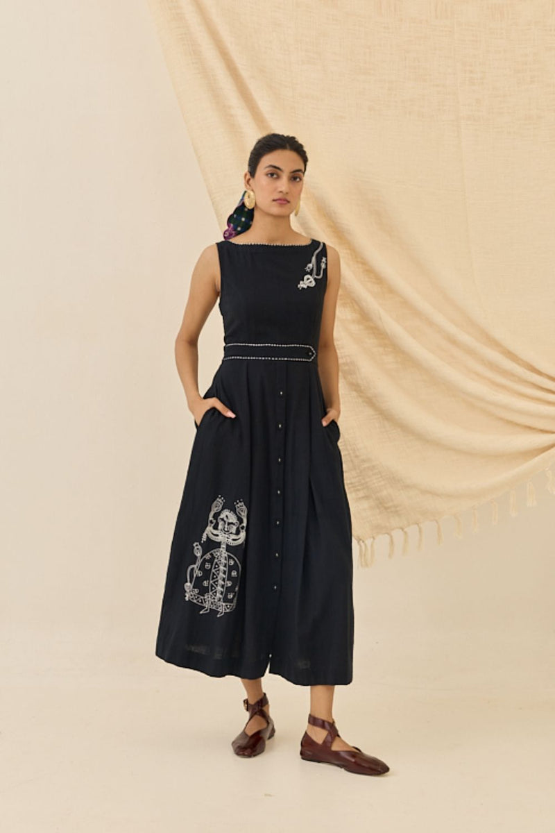 Jugnu Handloom Dress cotton by JodiLife for women Worldwide