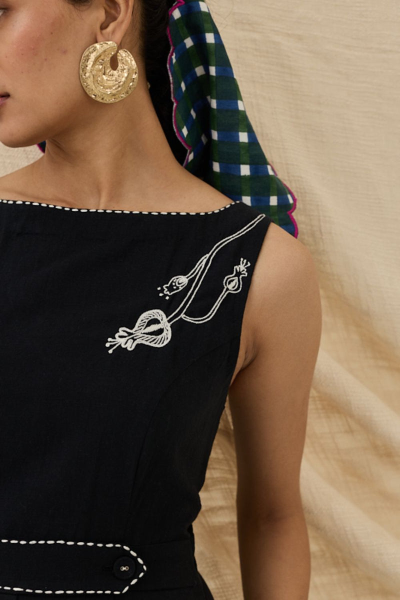 Jugnu Handloom Dress cotton by JodiLife for women Worldwide