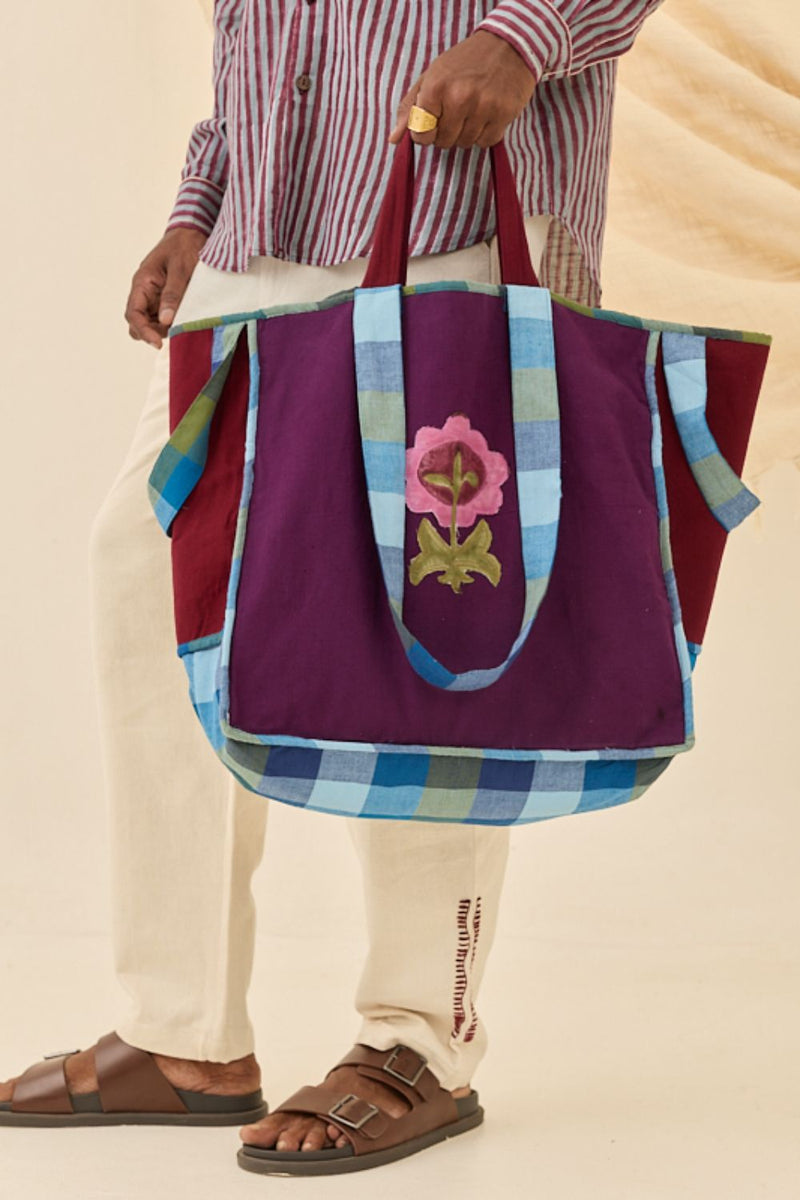 MORNI HANDLOOM TOTE BAG cotton by JodiLife for women Worldwide