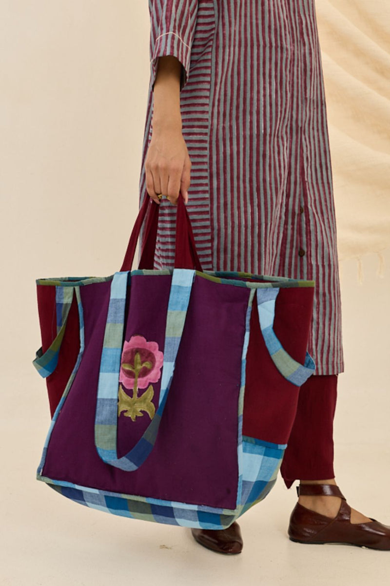 MORNI HANDLOOM TOTE BAG cotton by JodiLife for women Worldwide