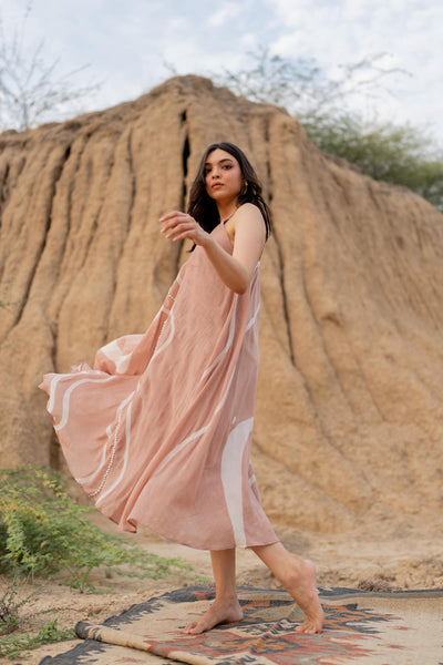 BLUSH NAHR DRESS