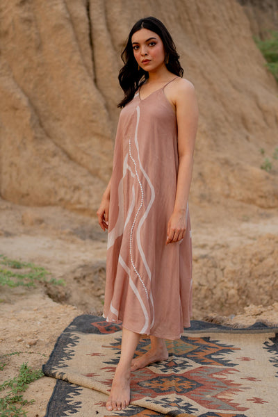 BLUSH NAHR DRESS